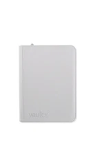 Vault X White Edition 9 Pocket Exo-Tec Zip Binder -  New