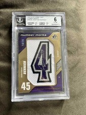 Jonathan Bernier Number Marks 10/25 Bgs 6