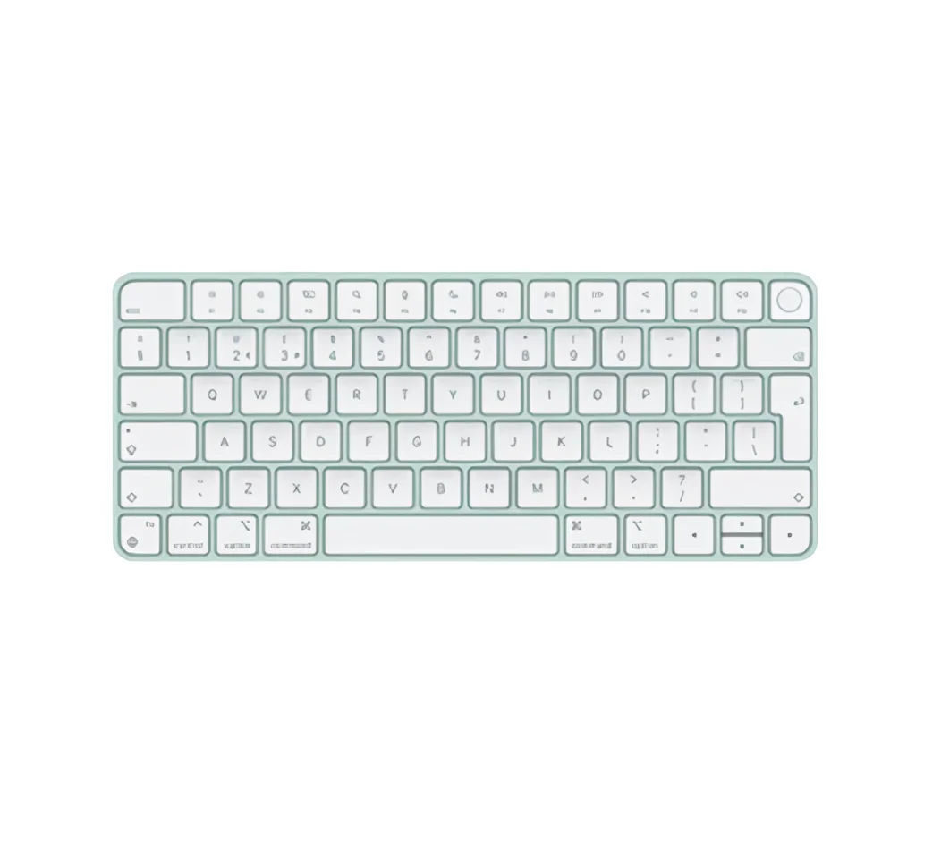 キーボード Magic Keyboard Touch ID a2449 Apple Magic Keyboard with Touch ID - A2449 - Green - Lightning