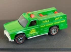 Vintage Hot Wheels Redline 1976 Green Emergency Squad Forest Unit - BANGIN’! NR!