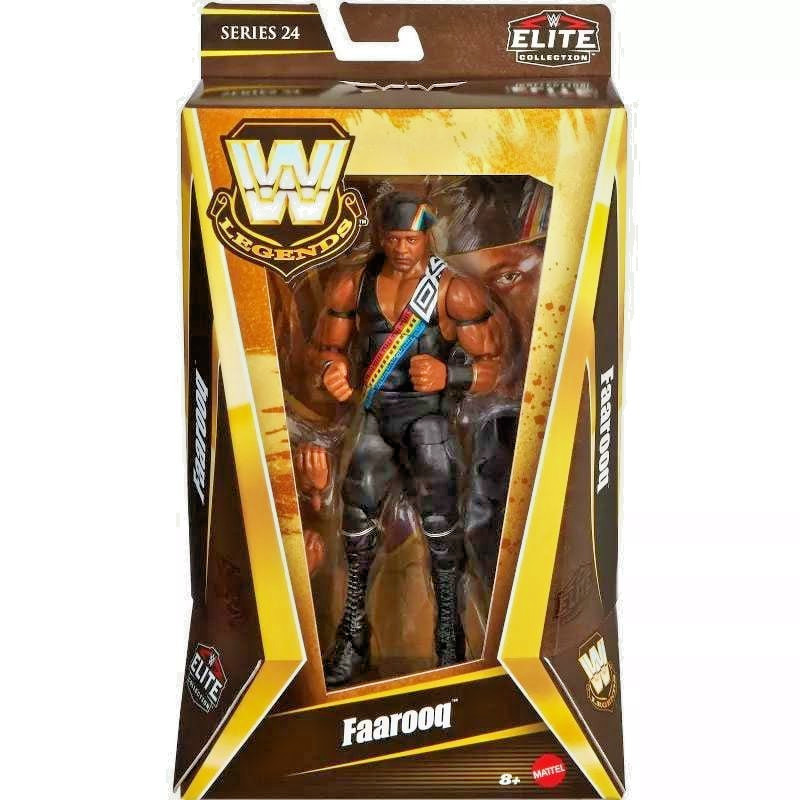 WWE Wrestling Legends Series 24 Faarooq 6" Action Figure 🆕