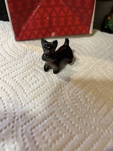 Hagen Renaker Miniature Scottish Terrier Black Scotty Scottie Dog Figure