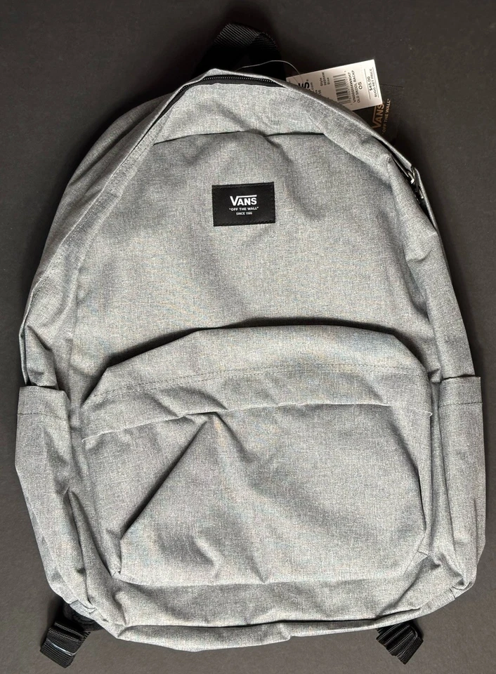 MOCHILA VANS OLD SKOOL NUEVA CON ETIQUETAS GRIS Foto 2 de 4