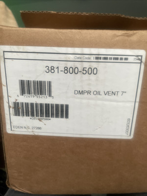 EG Boiler Compatible 7  Oil Vent OEM 381800500 Hard To Find Part Weil McLain