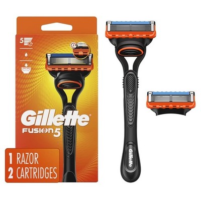 Gillette Fusion5 Herrenrasierer + 2 Ersatzklingen | Kostenlose Lieferung mit Sendungsverfolgung
