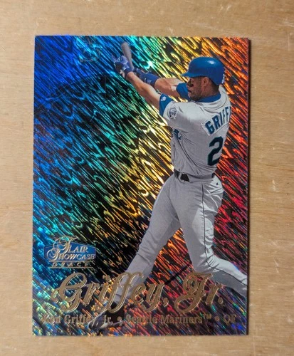 New Listing1998 Flair Showcase - Row 1 Ken Griffey Jr #1 SEATTLE MARINERS MLB HOF