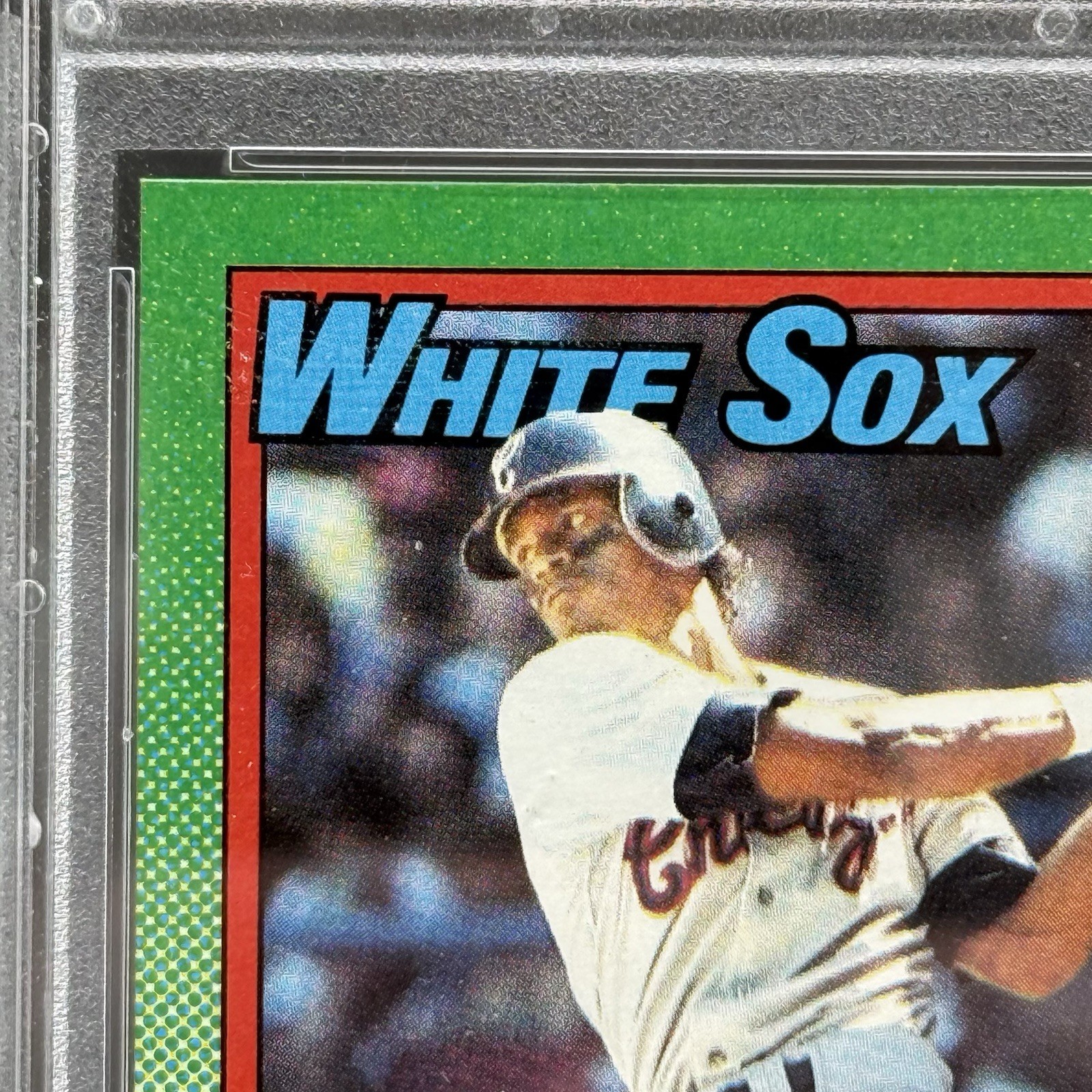 1990 Topps #692 Sammy Sosa Rookie RC Chicago White Sox PSA 9 MINT view 6