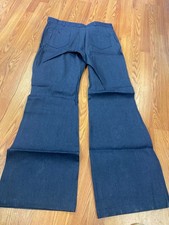Vintage Navy Seafarer Bell Bottoms. 38x36, new dungaree