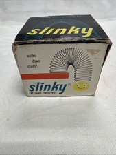 VINTAGE SLINKY PAT PENDING TOY JAMES INDUSTRIES USA IN BOX