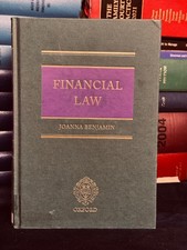 Oxford Financial Law By Joanna Benjamin
