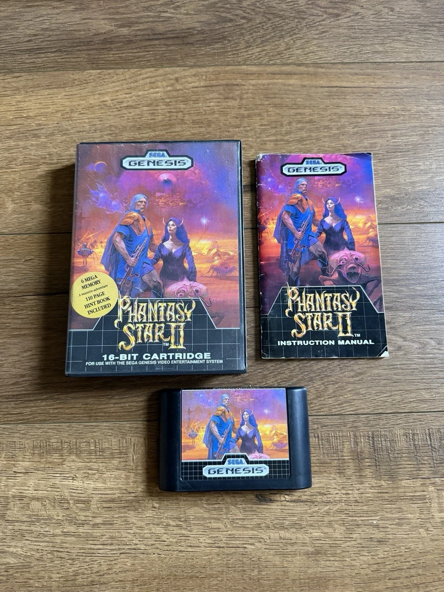 Phantasy Star II Role Playing SEGA Video Games for sale | eBay