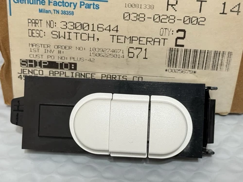 Maytag / Whirlpool 33001644 Dryer Temperature Switch