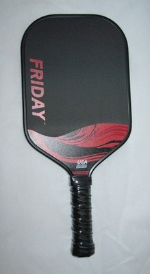 New Challenger Friday Cardinal Pickleball Paddle Two Layer Carbon Fiber