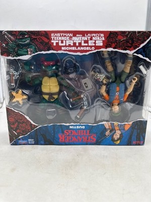 Stranger Things Teenage Mutant Ninja Turtles Crossover Action Figure 2pk - Mikey