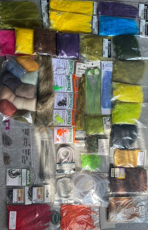 Streamer Fly Tying Materials  Assortment