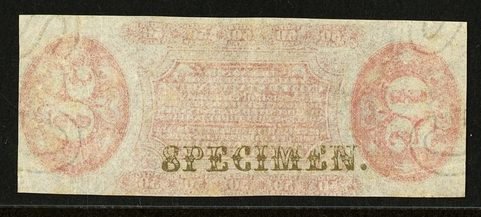 FR# 1324 Fractional 1864 Currency, 50c Civil War 3rd Issue Face Specimen PCGS 45 - Image 4 of 4