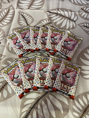 10er Set Booster 151 Proxy Monster 10 Karten pro Packung