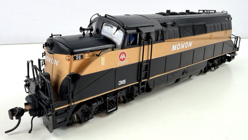 Locomotora diésel Life Like 7908 escala HO Monon BL-2 #36 prueba funcionando | Zustand: Used