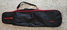 DAKINE 165 cm Snowboard Bag Embroidered Black Red Large With Carry Strap