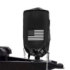 RV Electric Tongue Jack Cover, 600D Oxford Fabric Waterproof Jack Cover  Uni...