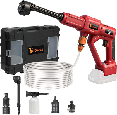 #ad Cordless Pressure Washer for Milwaukee M18 Battery 6 in 1 Nozzle Power Cleaner $213.99