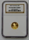 2007-W American Gold Eagle 1/10 oz Proof — photo from another recent sale