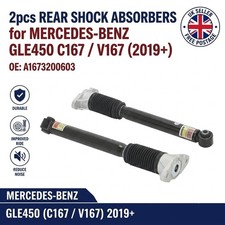 A1673200603 Rear Shock Absorber Strut Mercedes GLE450 C167 V167 2x