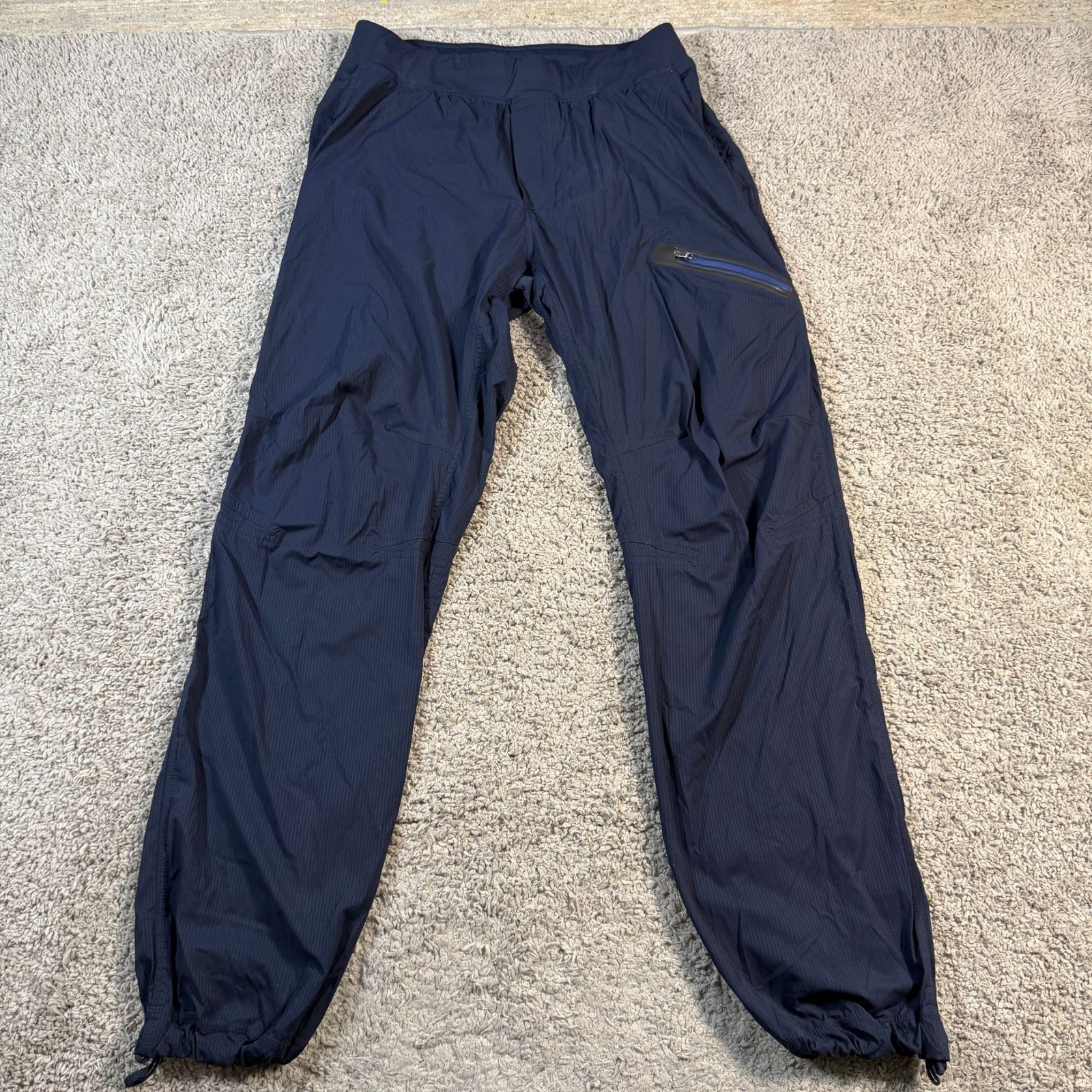 Lululemon Dance Studio Pants Navy Blue Womens Large Athleisure Baggy Joggers