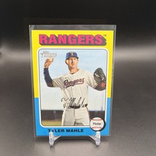 2024 Topps Heritage High Number - #527 Tyler Mahle - Texas Rangers