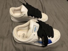 Buffalo 2410-44 Flames Sneaker In Blau Weiß Ungetragen Ohne Karton Größe 42