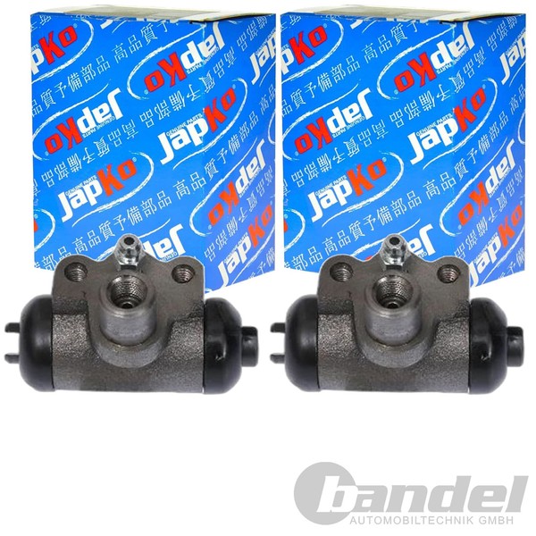 2X Japko Radbremszylinder Passend FüR Nissan Micra Trommelbremse | 67131-image