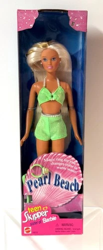 Barbie Pearl Beach Teen Skipper Doll - 1997 #19223 w Magic Ring/ NEW- SEALED