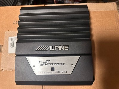 Alpine MRP-M350 1-Channel Car Amp