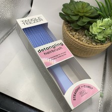 NIB - TANGLE TEEZER Detangling Mini Hairbrush for Straight To Curly Hair