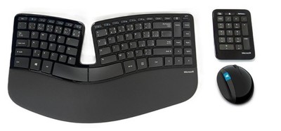 Microsoft Sculpt Ergonomic Keyboard +Keypad+USB-Dongle - Deutsch QWERTZ