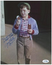 Jerry Mathers Leave It To Beaver Signed Rare Inscribed Photo ACOA