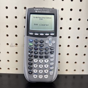 Texas Instruments Ti-84 Plus Silver Edition Graphing Calculator tested