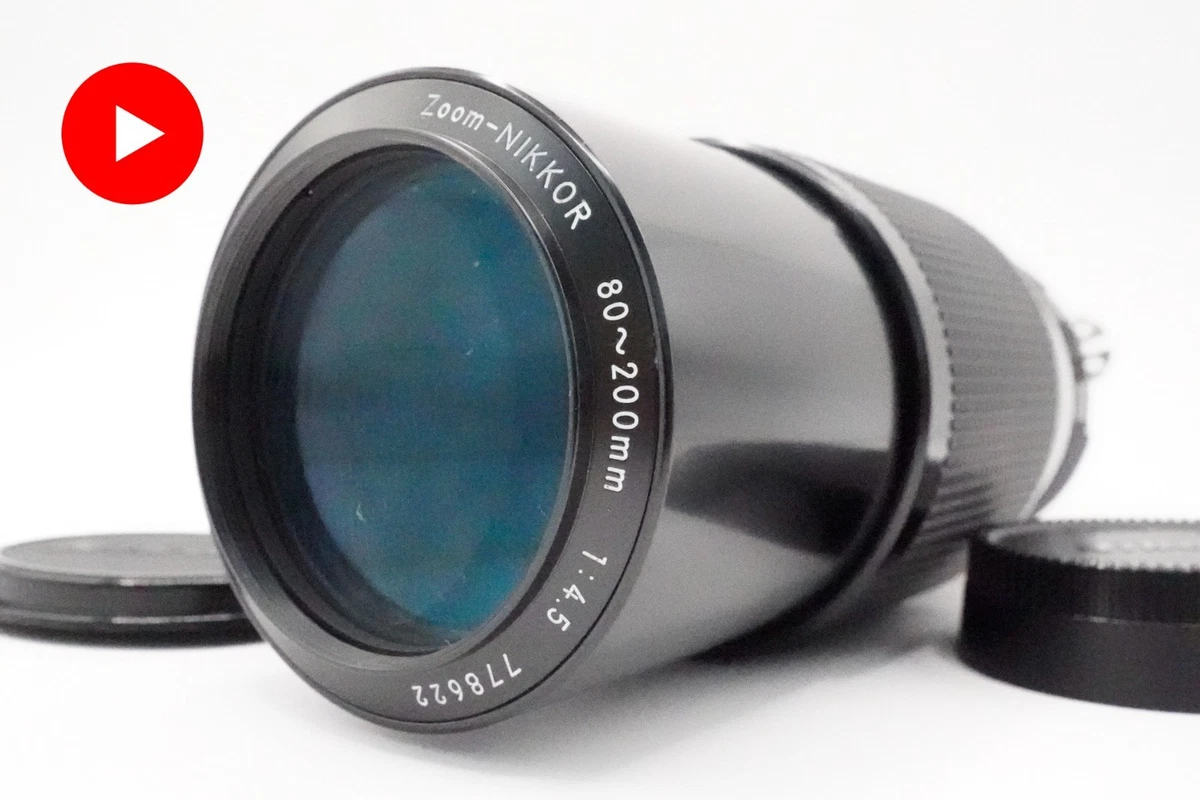 Nlkomat FTNボディNIKKOR80〜200mm f4.5ストロボセット Nikon f/4.5 Camera Lenses 80-200mm Focal for sale - eBay