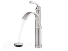 HEYMYTAP Bathroom Vessel Sink Faucet Brushed ...