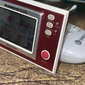 Nintendo Game and Watch Mario's Cement Factory ML-102, 1983 Tested Free Ship