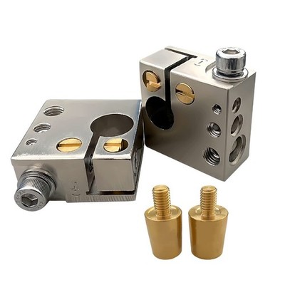 Positive Negative Battery Terminal Connector OEM Top Post Adapter Fits 1 Pair