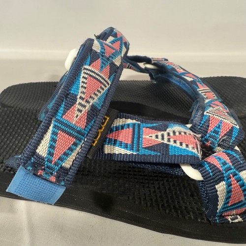 Teva Original Universal Slide Sport Sandals Mashup Blue Beach Water W 6.5 - Picture 4 of 11
