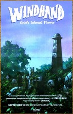 WINDHAND Grief's Infernal Flower Ltd Ed RARE Tour Poster! Pyschedelic Rock Metal