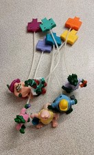 1992 Dinosaurs TV Show Sinclair Family McDonalds Toy Figures Vintage Set of 6