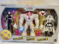 Marvels Legends Series Marvel   s Psylocke  Nimrod  Fantomex 3- Figure Set