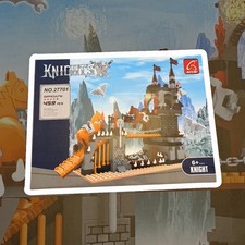 AUSTIN Medieval Knights Castle Construction Set 459 Brick Building Toy Open Box