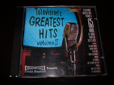 TELEVISION'S GREATEST HITS 2 II CD Neu**65 TV Hits=Spider Man+Odd Couple+Tarzan+