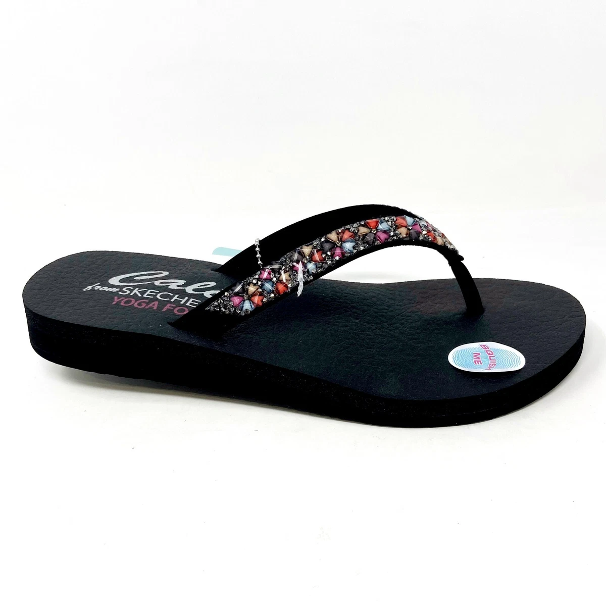 Skechers meditation daisy delight black new arrivals
