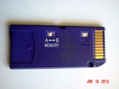 Memory stick 64MGアイボ Sony Aibo AIBO-ware Memory Stick AIBO-ware ERA-111m Version