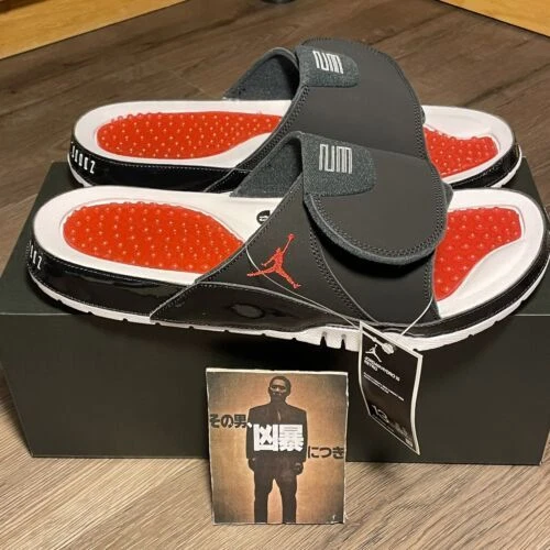 Sandalias de cuero Nike patentadas para hombre